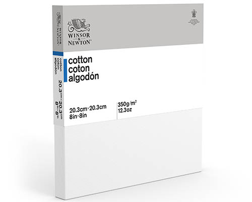 Winsor & Newton Classic Cotton Stretched Canvas  8 x 8 in.