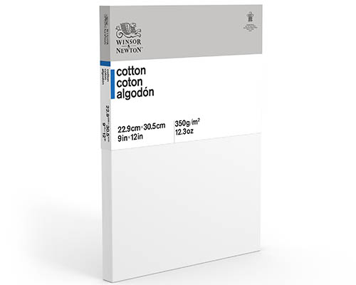 Winsor & Newton Classic Cotton Stretched Canvas – 9  x12 in.