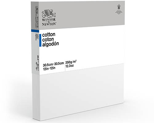 Winsor & Newton Classic Cotton Deep-Edge Stretched Canvas  12 x 12 in.