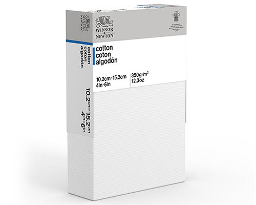 Winsor & Newton Classic Cotton Deep-Edge Stretched Canvas  4 x 6 in.