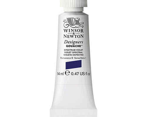 Winsor & Newton Designers Gouache  14mLl Tube  Spectrum Violet