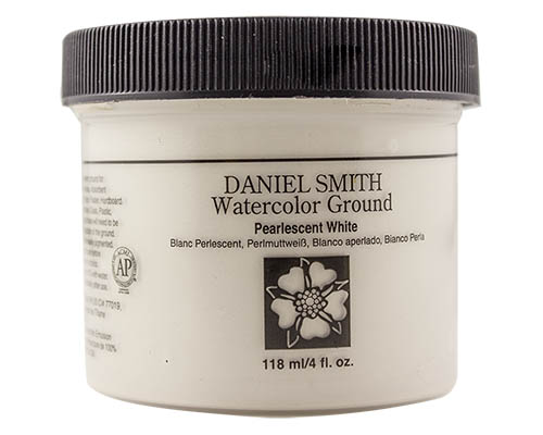 Daniel Smith Watercolor Ground  Pearlescent White 4oz