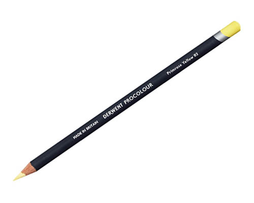 Derwent Procolour Coloured Pencils – Primrose Yellow