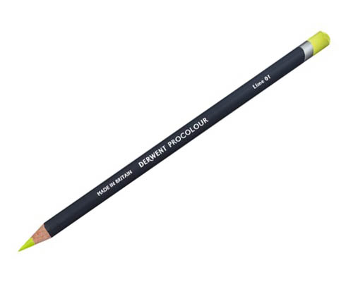 Derwent Procolour Coloured Pencils  Lime