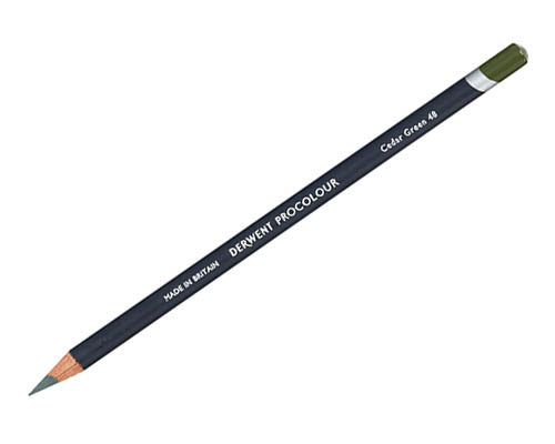 Derwent Procolour Coloured Pencils – Cedar Green