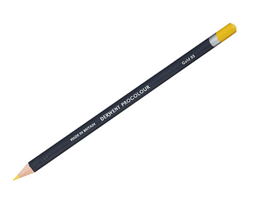 Derwent Procolour Coloured Pencils – Gold