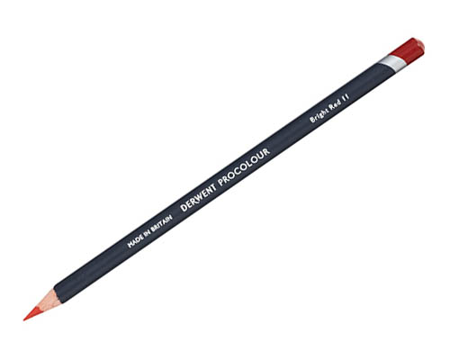 Derwent Procolour Coloured Pencils – Bright Red
