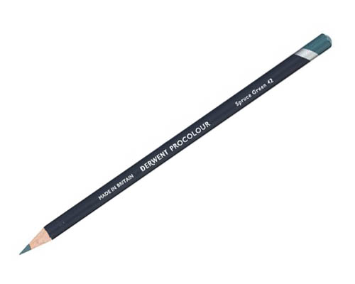 Derwent Procolour Coloured Pencils – Spruce Green