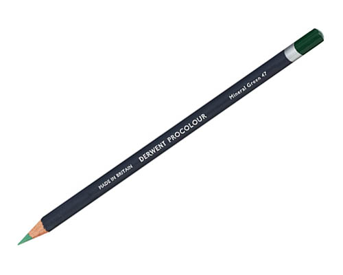 Derwent Procolour Coloured Pencils – Mineral Green