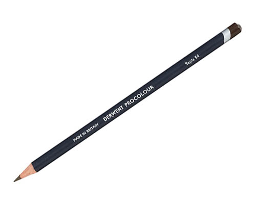  Derwent Procolour Coloured Pencils – Sepia