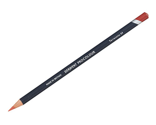 Derwent Procolour Coloured Pencils  Terracotta