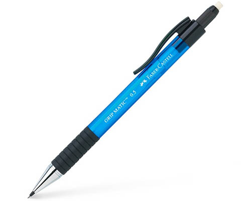 Faber-Castell Grip Matic Mechanical Pencil  0.5mm Blue 