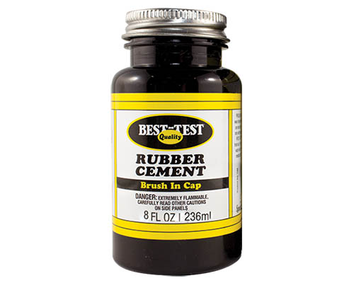 Best-Test Rubber Cement  8oz