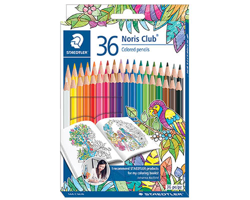 Above Ground Art Supplies - Staedtler Noris Club Coloured Pencils - Set ...
