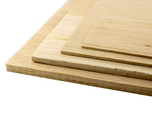 Balsa Wood Strips, 3/32x3/32x24