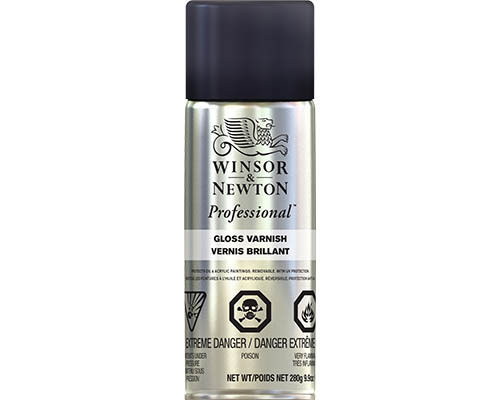 Winsor & Newton Professional Gloss Varnish Spray – 400mL