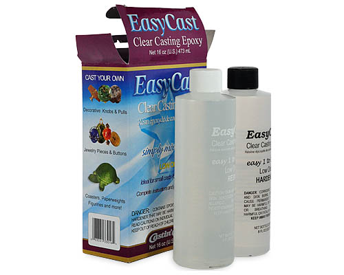 Easy cast epoxy clearance resin