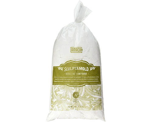 Amaco Sculptamold Compound – White 3lb Bag