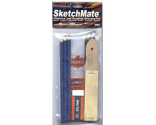 General’s SketchMate Charcoal & Graphite Kit