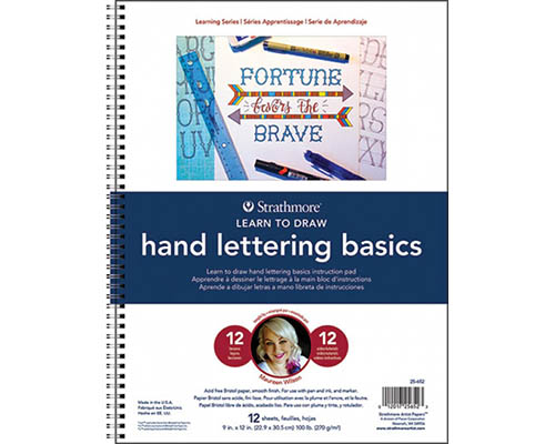 Strathmore Learning Series  Learn to Draw: Hand Lettering