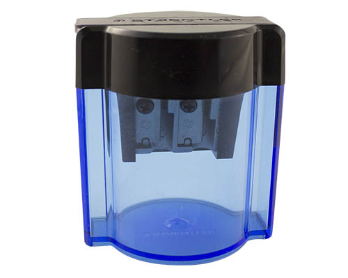Staedtler 2-Hole Transparent Tub Sharpener