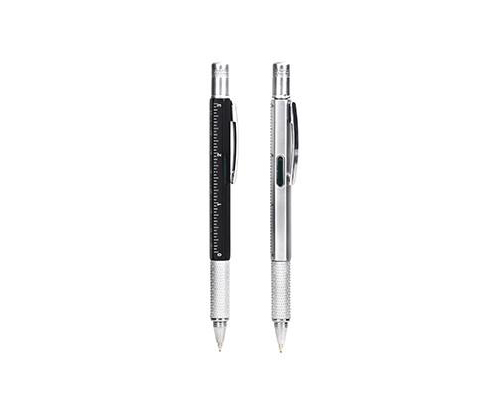 Kikkerland – Multi-Tool Black & Silver Pen