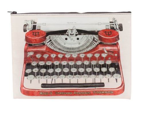 Blue Q Jumbo Pouch – Typewriter