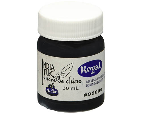 Royal India Ink –  Black 30mL 