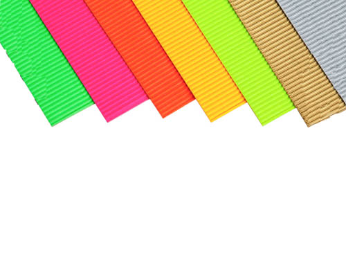 Folia Corrugated Sheet – 19.5 x 27.5 in – Green