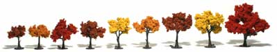 Ready Made Realistic Trees Fall Mix 1.25"-3"