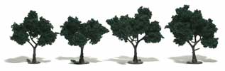 Ready Made Realistic Trees Dark Green 2"-3"