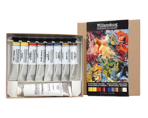 Williamsburg Oil Paint  Traditional Colours Set