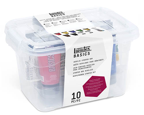 Liquitex Basics  Acrylic Starter Box Set