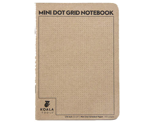 Koala Tools  Mini Dot Grid Sketchbook  5 x 7 in.