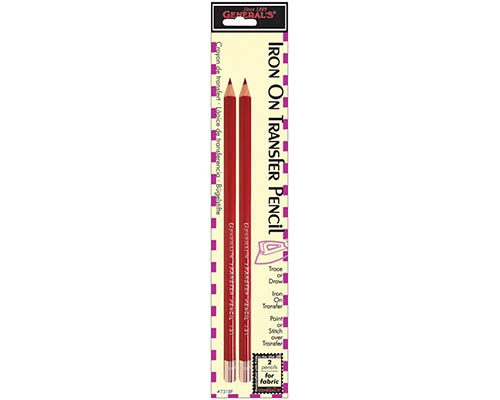 General's – Iron On Transfer Pencil 2-Pack
