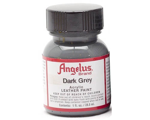 Angelus Acrylic Leather Paint - 1 oz - Dark Grey