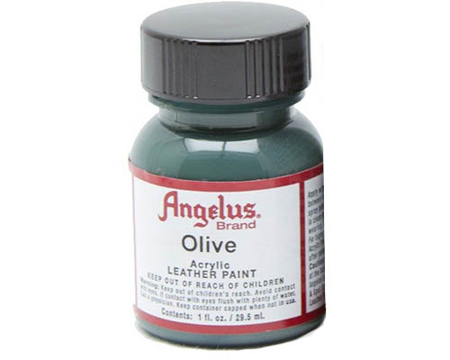 Angelus Acrylic Leather Paint - 1 oz - Olive