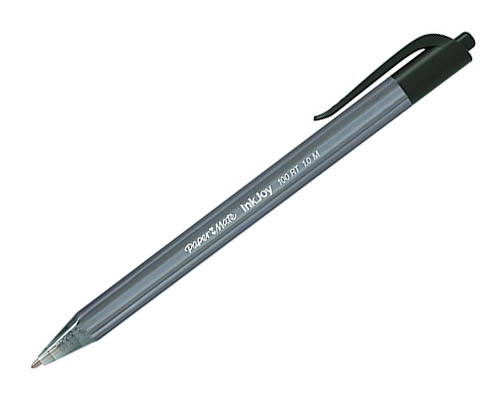 Paper Mate InkJoy  100RT Retractable Ballpoint Pen  1.0mm Os Black