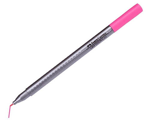 Faber-Castell Grip Pens  0.4mm  Light Magenta