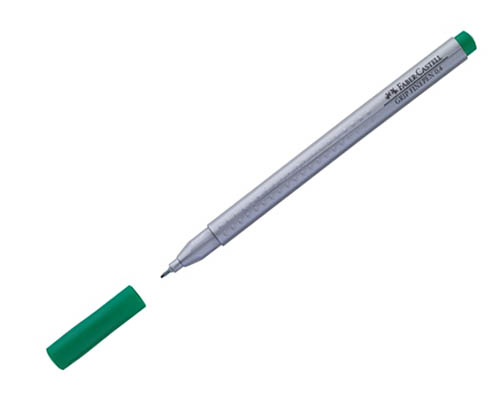 Faber-Castell Grip Pens  0.4mm  Emerald Green