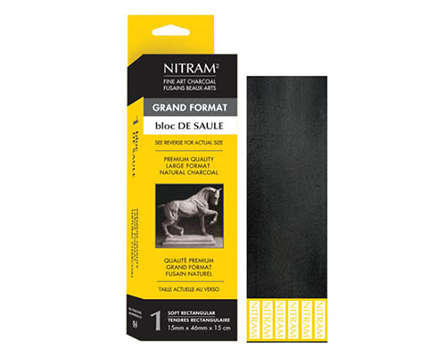 Nitram Bloc De Saule  Large Charcoal Block 