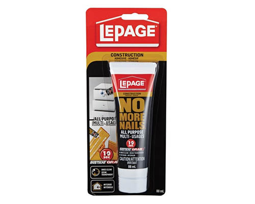 LePage No More Nails Instant Grab Construction Adhesive  88mL