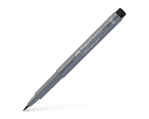 Faber-Castell Pitt Artist Soft Brush Pen  233 Cold Grey 4