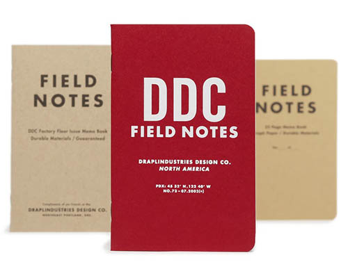 Field Notes 10th Anniversary Edition 3-pack Memo Books – 32 pages – 3.5 x 5.5 in.
