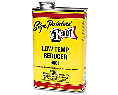 1-Shot Sign Painters' Low Temp Reducer  32oz 