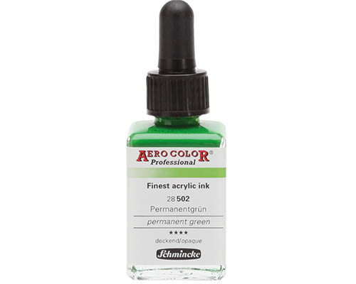 AERO COLOR - 28mL - Permanent Green