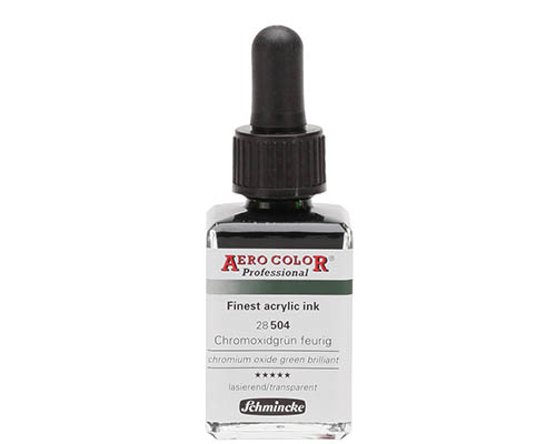 AERO COLOR - 28mL - Chromium Oxide Green Brilliant