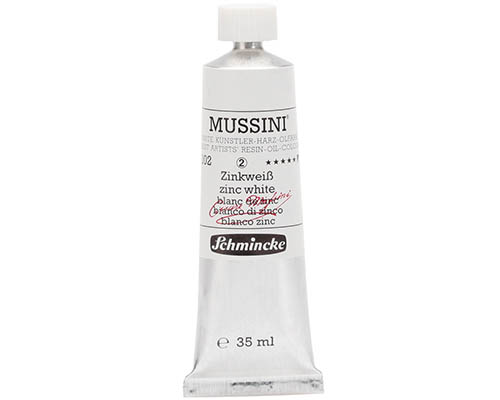 Schmincke Mussini Artists' Oil Colour - 35mL - Zinc White