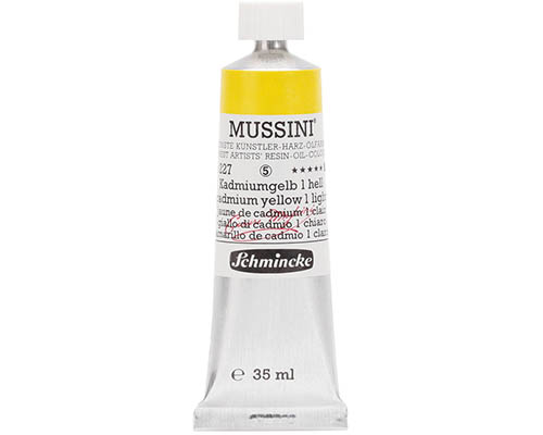 Schmincke Mussini Artists' Oil Colour - 35mL - Cadmium Yellow 1 Light
