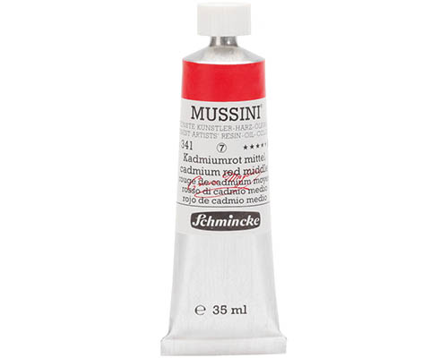 Schmincke Mussini Artists' Oil Colour - 35mL - Cadmium Red Medium